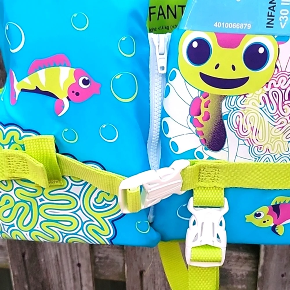 NEW - NWT Puddle Jumper Stearns Original Swim Shifters Infant Life Jacket & Vest